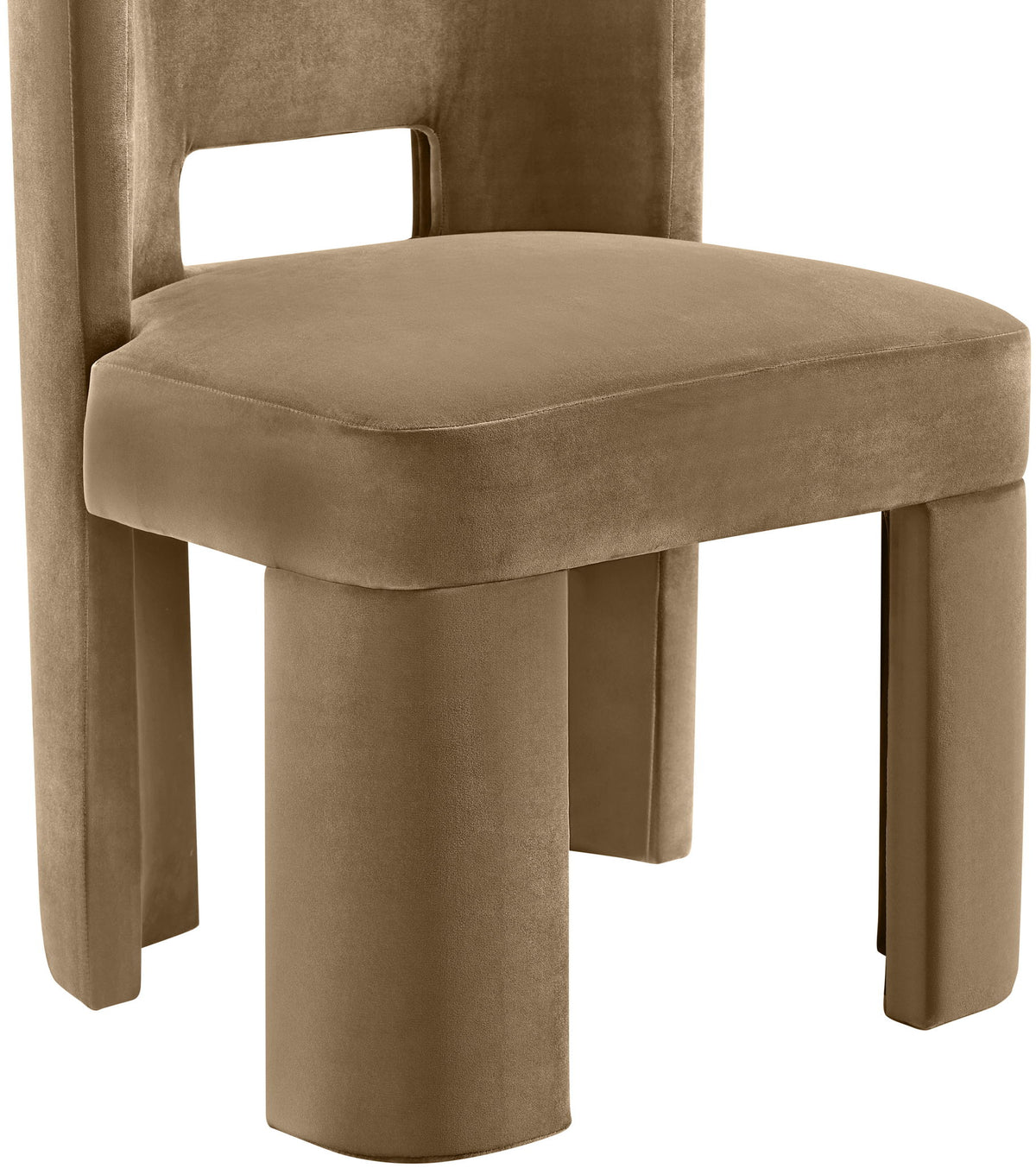 Zuno - Velvet Performance Fabric Upholstered Dining Chair (Set of 2)
