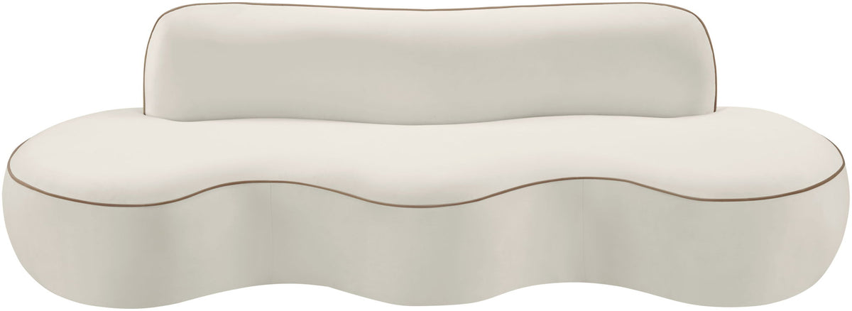 Swerve - Velvet 101" Upholstered Sofa