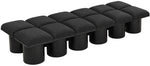Pavilion - 12 Piece Modular Bench With Black Base