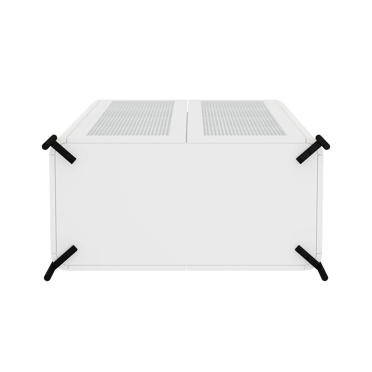 Abbey - Bookcase Cabinet - White