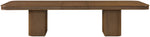 Mohari - Solid Wood And Oak Veneer 112" / 160" Dining Table
