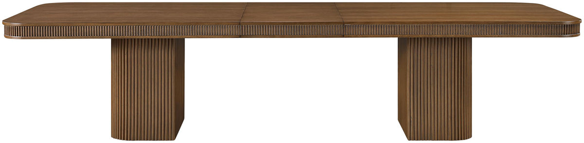 Mohari - Solid Wood And Oak Veneer 112" / 160" Dining Table