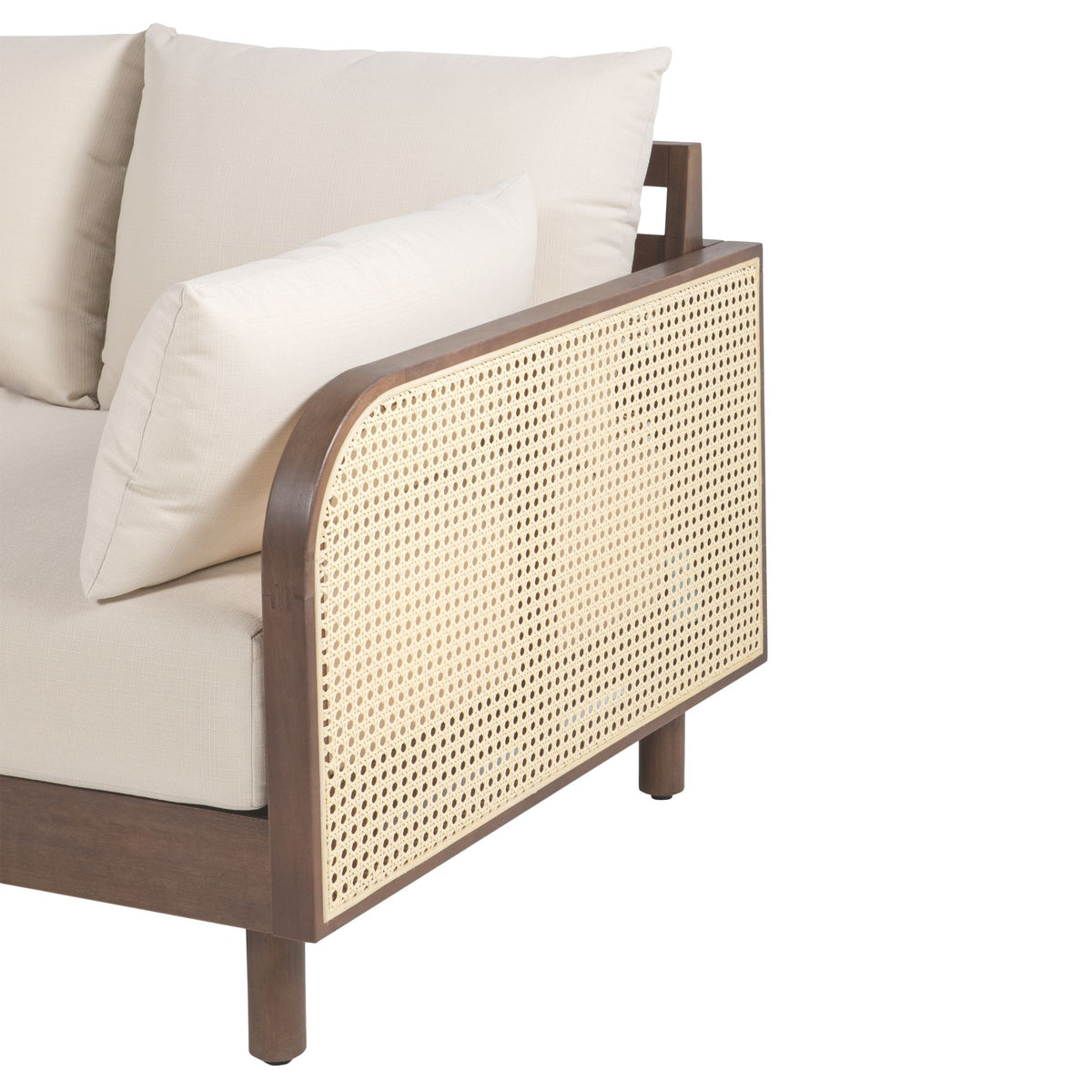 Wavefront - 4-Piece Outdoor Conversation Set With Cushions
