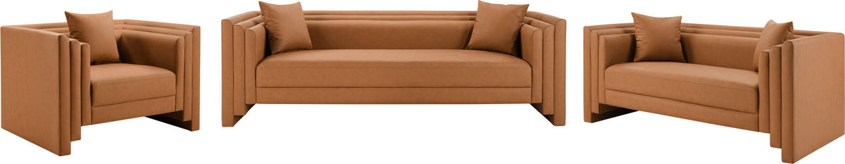 Everett - Vegan Leather Upholstered Sofa