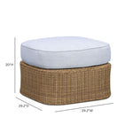 Axel - Boucle Outdoor Ottoman
