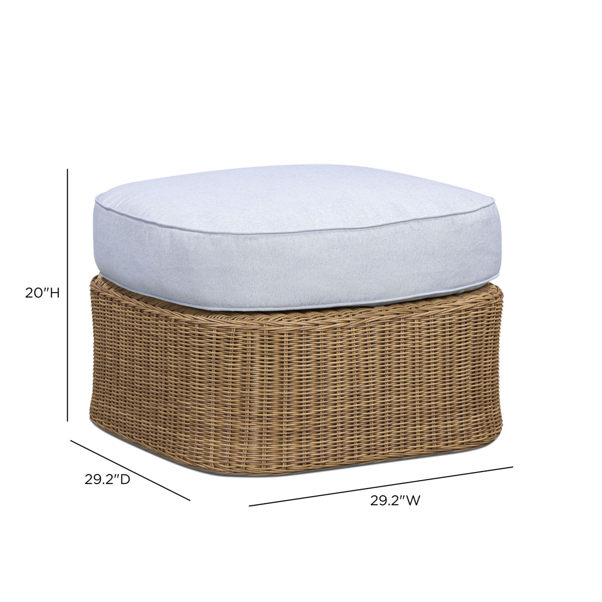Axel - Boucle Outdoor Ottoman