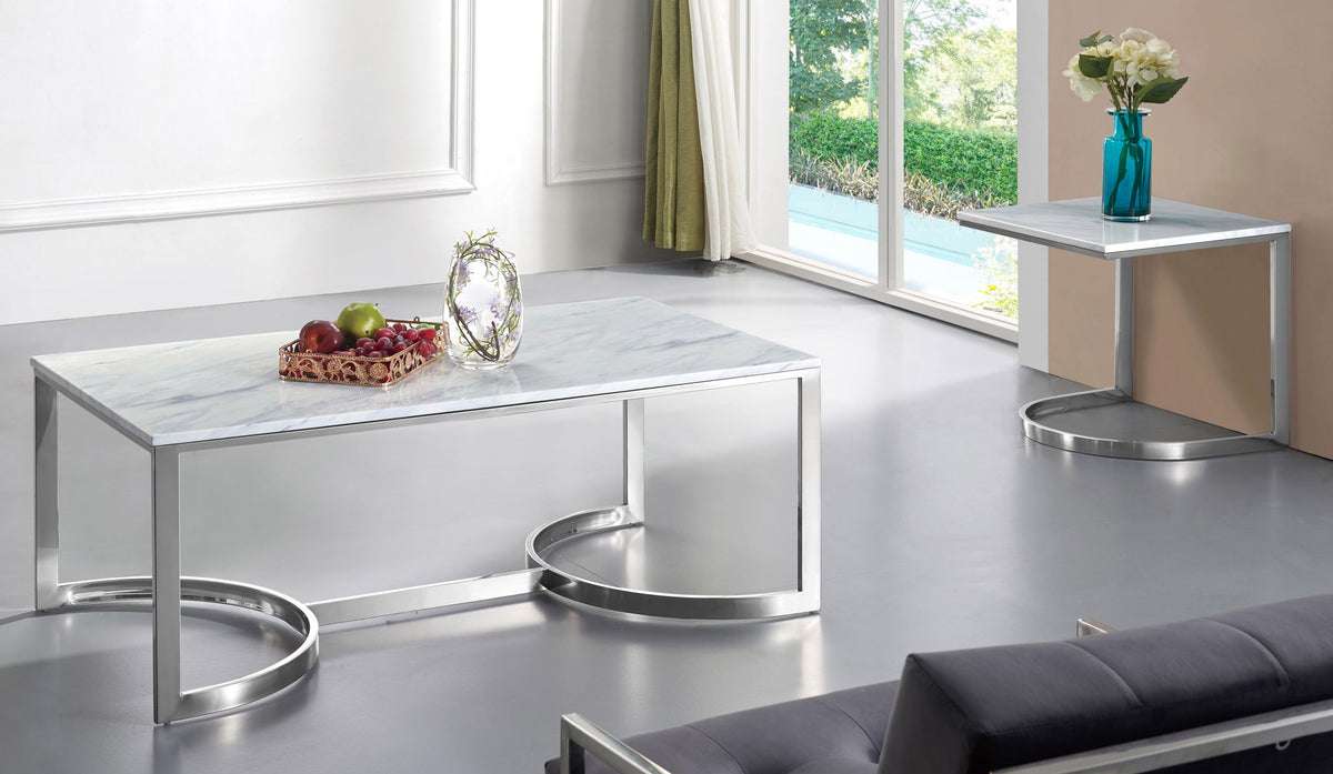Copley - Coffee Table - Silver