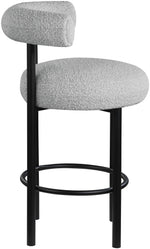 Bordeaux - Stool With Black Legs (Set of 2)