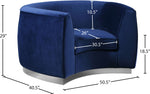 Julian - Chair with Chrome Base