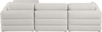 Beckham - 4 Piece Modular L-Sahped Sectional