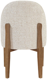 Torino - Upholstered Dining Chair With Brushed Brown Base (Set of 2)