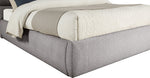 Adam - Boucle Fabric Bed With 89" Headboard