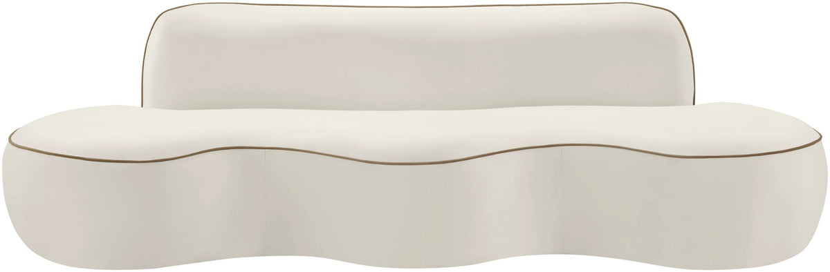 Swerve - Velvet 101" Upholstered Sofa