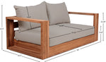 Tulum - Water Resistant Outdoor Loveseat