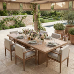 Solace - Acacia Wood Outdoor Patio Dining Table - Natural