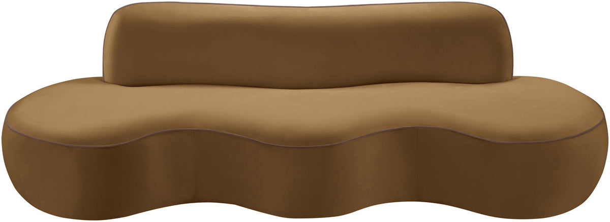 Swerve - Velvet 101" Upholstered Sofa