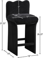 Shaw - Counter Stool - Black Base