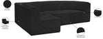 Ollie - 4 Piece Modular Sectional