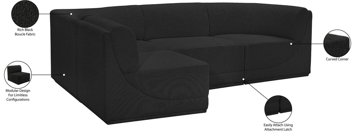 Ollie - 4 Piece Modular Sectional
