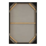 One And Only - Hand Painted Abstract Art - Blue / Brown / Gray / White