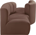 Arc - Faux Leather 4 Piece Sofa