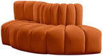 Arc - Velvet 3 Piece Modular Sofa