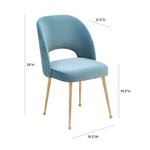 Swell - Velvet Chair