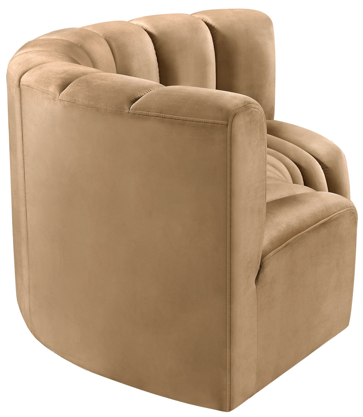 Arc - Velvet 3 Piece Modular U-Shaped Sofa
