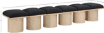 Pavilion - 6 Piece Modular Bench With Natural Base