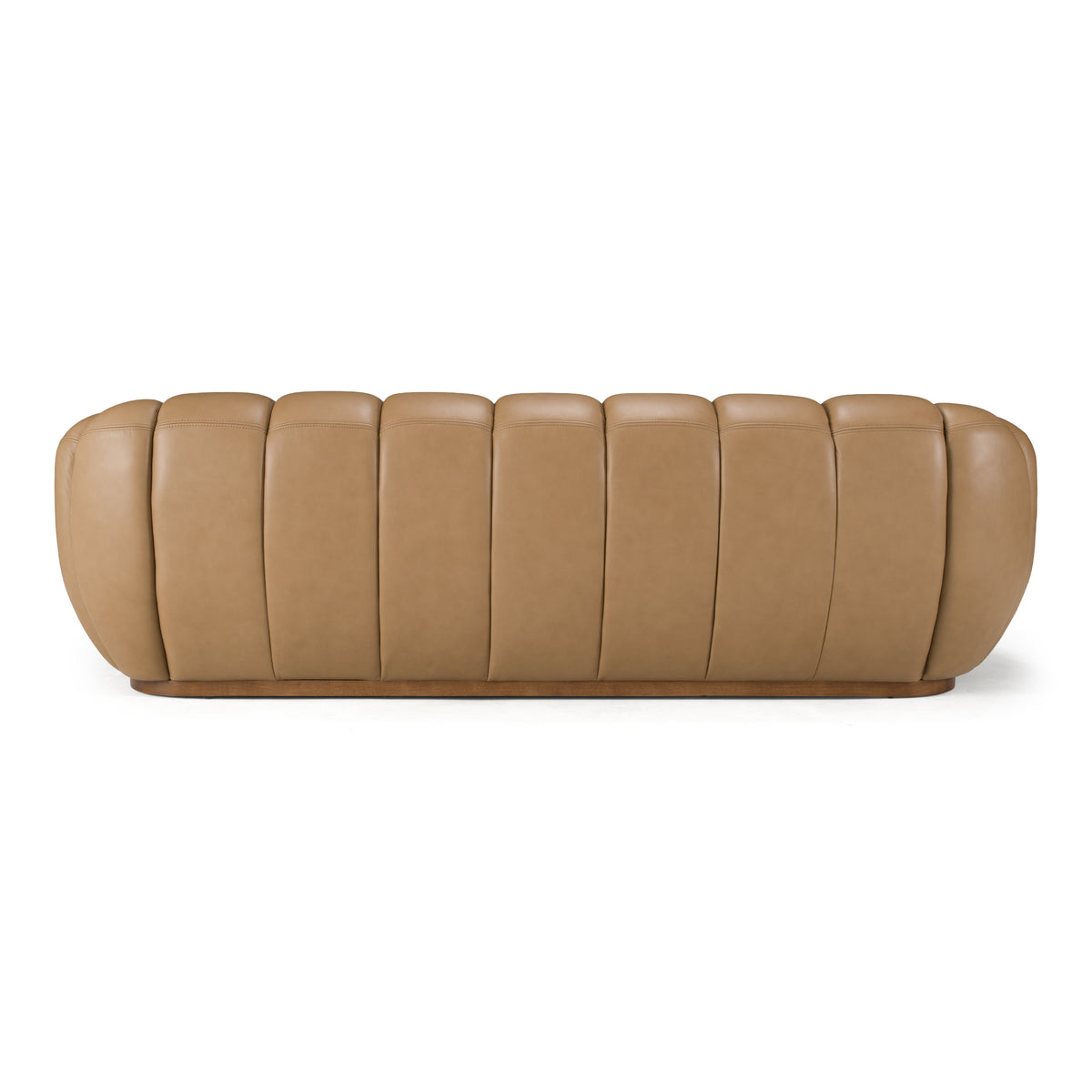 Ekwok - Modern Tan Leather Sofa by VIG Furniture - View 4