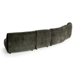 Elias - Modern Green Fabric Curved Modular Sectional Sofa-5-Piece Sectional by VIG Furniture - View 4