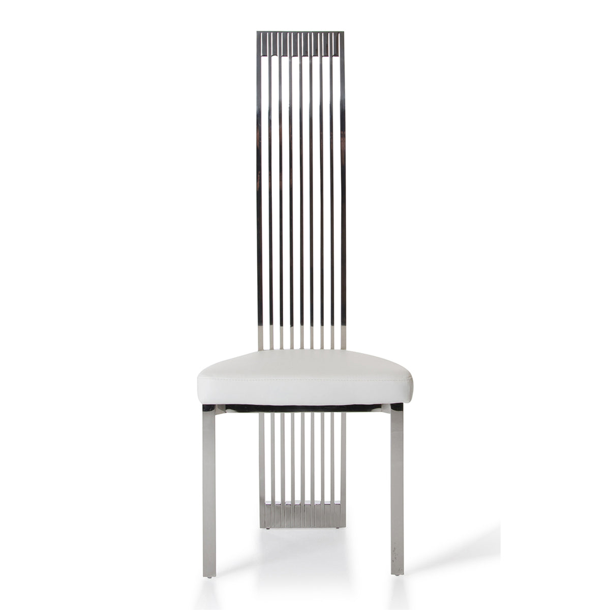 Elise Modern White Leatherette Dining Chair by VIG Furniture - View 8