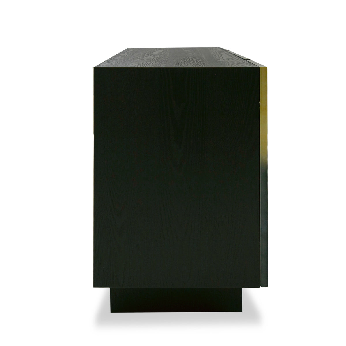 Elmira - Glam Black Ash + Gradient Stainless Steel Buffet by VIG Furniture - View 5