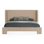 Emilio - Modern Beige Fabric Bed by VIG Furniture - View 1