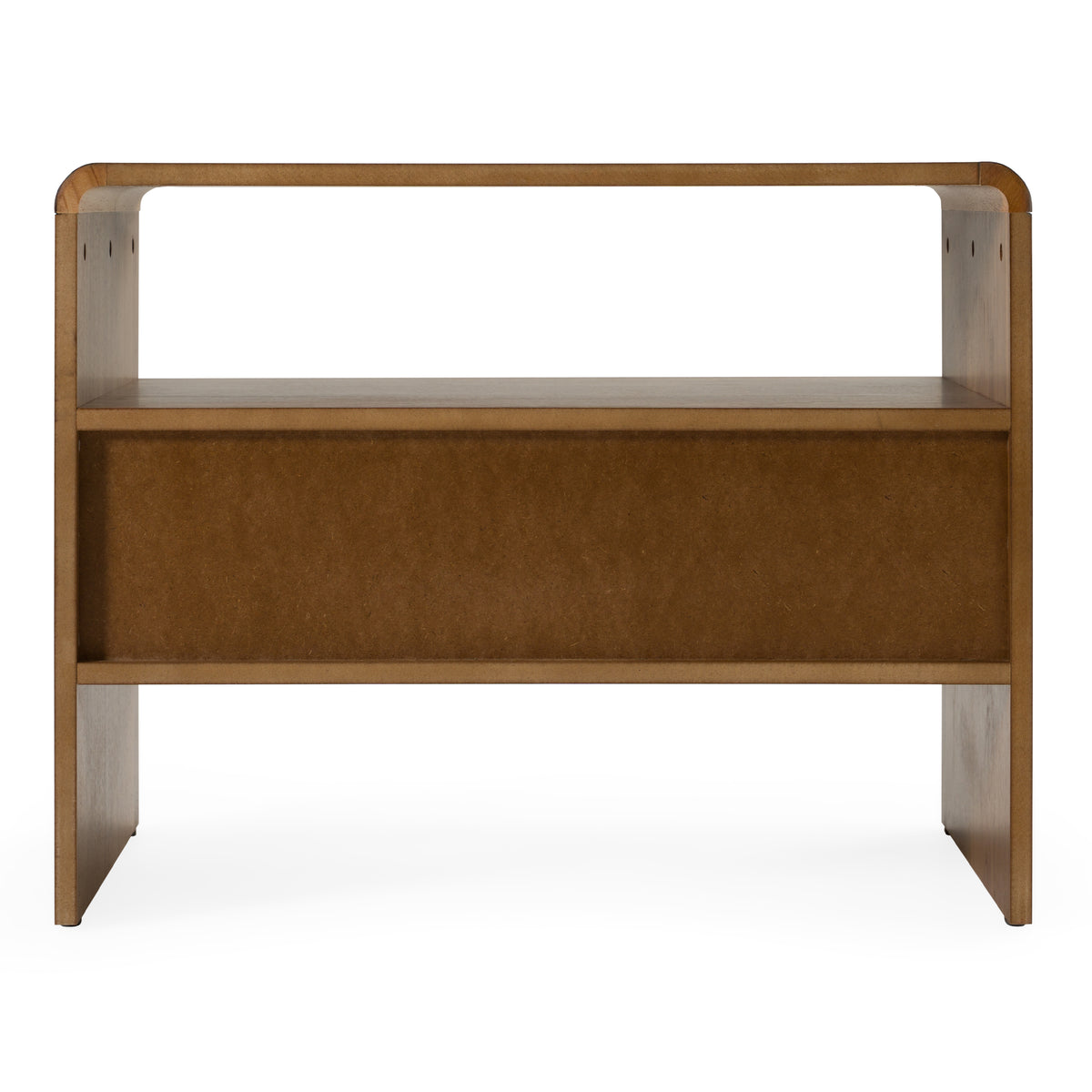 Emilio - Modern Natural Burlap + Walnut Nightstand by VIG Furniture - View 7