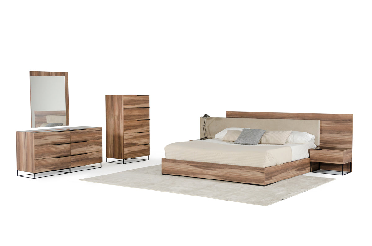 Matteo Italian Modern Walnut Chest by VIG Furniture - View 3