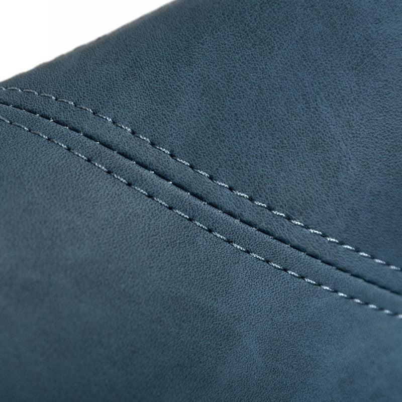 Esteban - Industrial Blue Eco-Leather Accent Chair by VIG Furniture - View 4