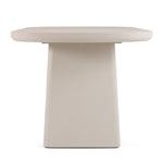 Evermore - Modern Grey Faux Cement Oval Dining Table by VIG Furniture - View 3