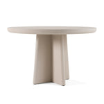 Evermore - Modern Grey Faux Cement Round Dining Table by VIG Furniture - View 1