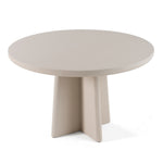 Evermore - Modern Grey Faux Cement Round Dining Table by VIG Furniture - View 2