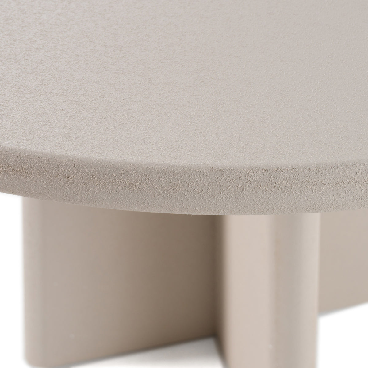 Evermore - Modern Grey Faux Cement Round Dining Table by VIG Furniture - View 4