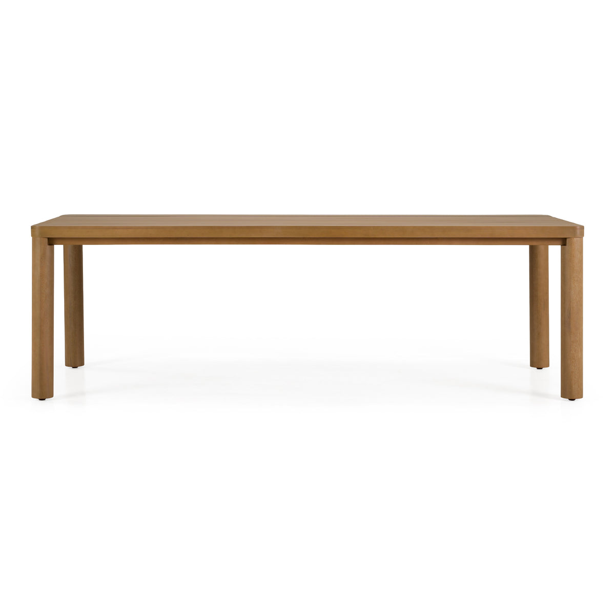 Evora - Outdoor Eucalyptus Rectangular Dining Table by VIG Furniture - View 1