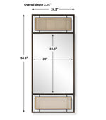 It's A Mesh - Mirror - Brass / Bronze