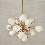 Casanova - Pendant - Bright Brass / White