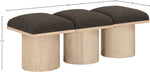 Pavilion - 3 Piece Modular Bench With Natural Base