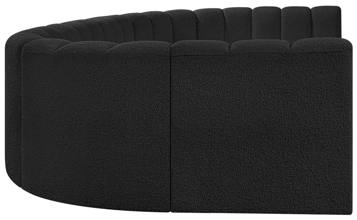 Arc - Boucle Fabric 8 Piece Modular Sofa
