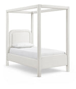 Salina - Linen Textured Fabric Upholstered Bed