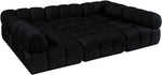 Orin - Velvet 6 Piece Modular Sectional