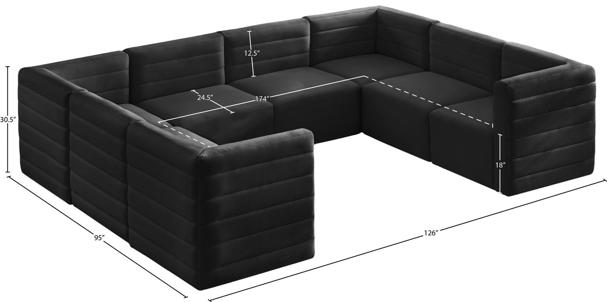 Quincy - 8 Piece  Modular Sectional