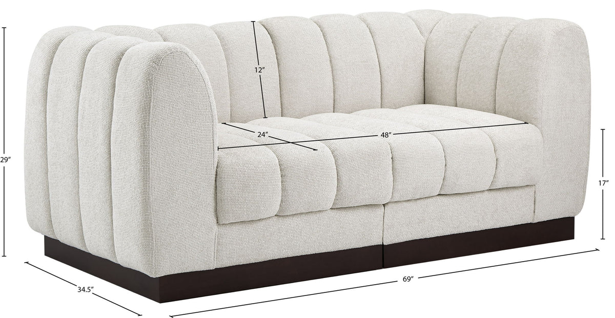 Quinn - 2 Seat Modular Sofa